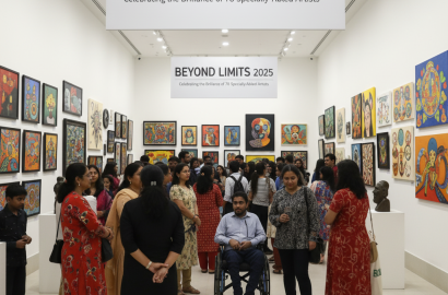 Beyond Limits 2025’: Delhi Art Exhibition Showcases the Brilliance of 78 Specially-Abled Artists